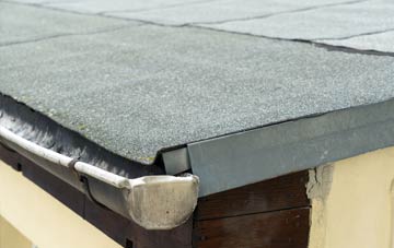 repair or replace Overseal flat roofing?